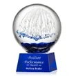 Starburst Award on Robson Base - Blue | https://www.bestnamebadges.com