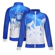 Athletic Full Zip Raglan Training Jacket With Sublimation | https://www.bestnamebadges.com