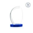 Wichita VividPrint™ Award on Alberton Base - Blue | https://www.bestnamebadges.com