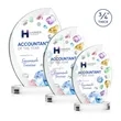 Wichita VividPrint™ Award on Alberton Base - Clear | https://www.bestnamebadges.com
