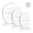 Wichita Award on Alberton Base - White | https://www.bestnamebadges.com