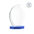 Wichita Award on Alberton Base - Sky Blue | https://www.bestnamebadges.com