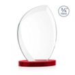 Wichita Award on Alberton Base - Red | https://www.bestnamebadges.com