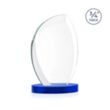 Wichita Award on Alberton Base - Blue | https://www.bestnamebadges.com
