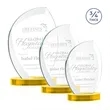 Wichita Award on Alberton Base - Gold | https://www.bestnamebadges.com
