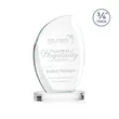 Wichita Award on Alberton Base - Clear | https://www.bestnamebadges.com