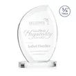 Wichita Award on Alberton Base - Clear | https://www.bestnamebadges.com