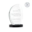 Wichita Award on Alberton Base - Black | https://www.bestnamebadges.com