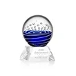 Tranquility Award on Sheffield Base - Clear | https://www.bestnamebadges.com