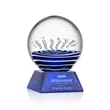 Tranquility Award on Sheffield Base - Blue | https://www.bestnamebadges.com