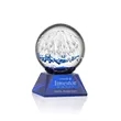 Starburst Award on Sheffield Base - Blue | https://www.bestnamebadges.com