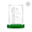 Messina Award on Alberton Base - Green | https://www.bestnamebadges.com