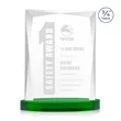 Messina Award on Alberton Base - Green | https://www.bestnamebadges.com
