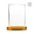 Messina Award on Alberton Base - Amber | https://www.bestnamebadges.com