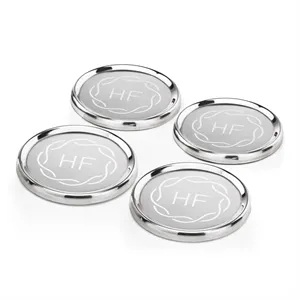 Baldoni Coasters - Set of 4 (No Holder) | https://www.bestnamebadges.com