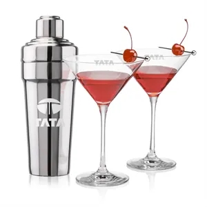 Milano Shaker & Santiago Martini Set | https://www.bestnamebadges.com