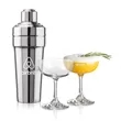 Milano Shaker & Mauritius Cocktail Set | https://www.bestnamebadges.com