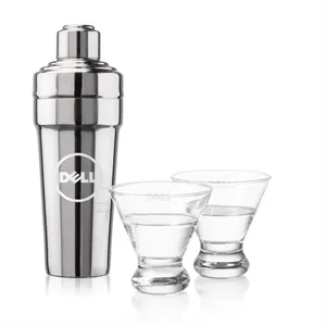 Milano Shaker & Brisbane Martini Set | https://www.bestnamebadges.com