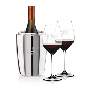 Pescara Wine Cooler & RIEDEL Extreme Wine Set | https://www.bestnamebadges.com