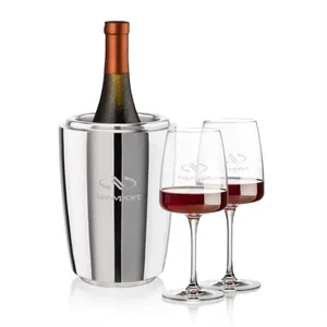 Pescara Wine Cooler & Dunhill Wine Set | https://www.bestnamebadges.com