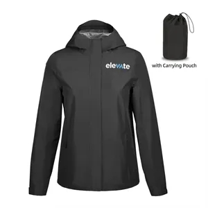 Windbreaker Waterproof Coat Hooded Jacket For Women's