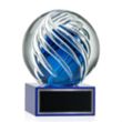 Genista Award on Hancock Base - Blue | https://www.bestnamebadges.com