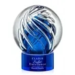 Genista Award on Marvel Base - Blue | https://www.bestnamebadges.com