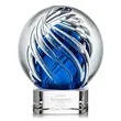 Genista Award on Paragon Base - Clear | https://www.bestnamebadges.com