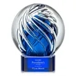 Genista Award on Paragon Base - Blue | https://www.bestnamebadges.com