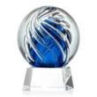 Genista Award on Robson Base - Clear | https://www.bestnamebadges.com