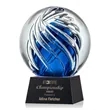 Genista Award on Robson Base - Black | https://www.bestnamebadges.com