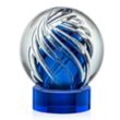 Genista Award on Stanrich Base - Blue | https://www.bestnamebadges.com