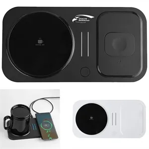 Beverage Heating Warmer Pad With Wireless Charging