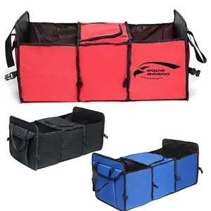 Insulated Collapsible Leakproof Car Storage Bag Organizer