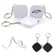 2m 6ft Portable Ruler Metal Tape Measure Keychain | https://www.bestnamebadges.com