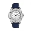 45MM, SILVER METAL CASE, 3-HAND MVT, DTE | https://www.bestnamebadges.com