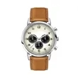 41MM, SILVER METAL CASE, CHRONO MVT | https://www.bestnamebadges.com