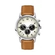 41MM, SILVER METAL CASE, CHRONO MVT | https://www.bestnamebadges.com