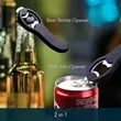 2 In 1 Magnetic Beer Bottle Can Opener | https://www.bestnamebadges.com