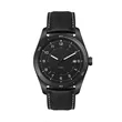 42MM, SS, BLACK CASE, 3-HAND MVT, DTE | https://www.bestnamebadges.com