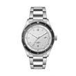 41MM, SS, SILVER CASE, BK BEZEL, 3-HAND MVT, DTE | https://www.bestnamebadges.com
