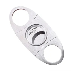 Stainless Steel Double Blade Cigar Cutter