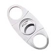 Stainless Steel Double Blade Cigar Cutter | https://www.bestnamebadges.com