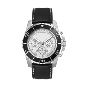 44MM-SILVER-METAL-CASE-BK-BEZEL-CHRONO-MVT