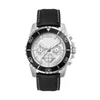 44MM, SILVER METAL CASE, BK BEZEL, CHRONO MVT | https://www.bestnamebadges.com