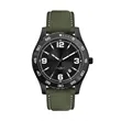 42MM, BLACK METAL CASE, 3-HAND MVT, DTE | https://www.bestnamebadges.com