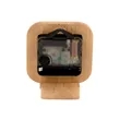 Cade Bamboo Desk Clock | https://www.bestnamebadges.com