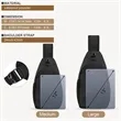 Shoulder Strap Trendy Sling Crossbody Chest Bags | https://www.bestnamebadges.com