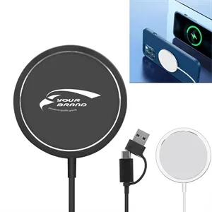 15W Lightweight Magnetic Wireless Fast Charging Charger