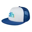 FLAT BILL TRUCKER CAP | https://www.bestnamebadges.com
